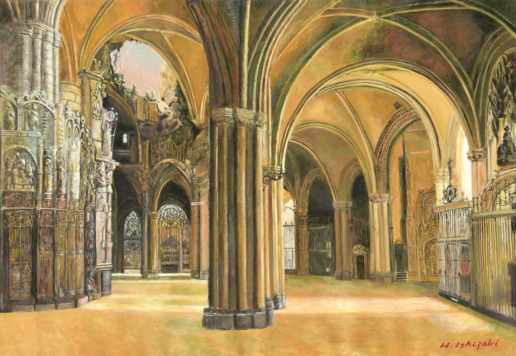 都民美術賞「聖堂」石﨑　寿夫