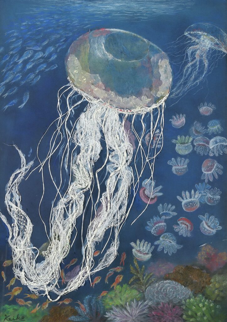 評議員賞「海中パラダイス」渡邊　慶子